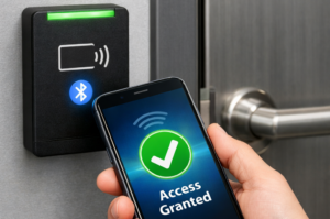 bluetooth access control reader